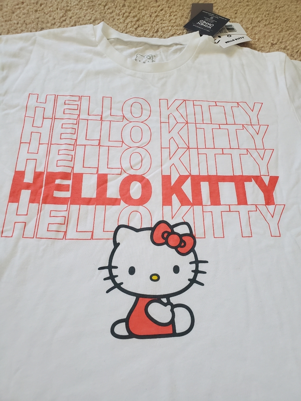 Hello Kitty Cotton Tee - Picture 2 of 5